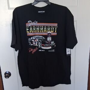 Nascar Black Dale Earnhardt Graphic Tee XXL